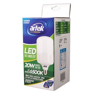 LAMPADA LED T8    ARTEK 20W 100V-240V 6500K-E27