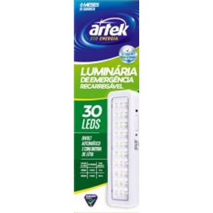 LUMINARIA DE EMERGENCIA ARTEK 30 LED TIME